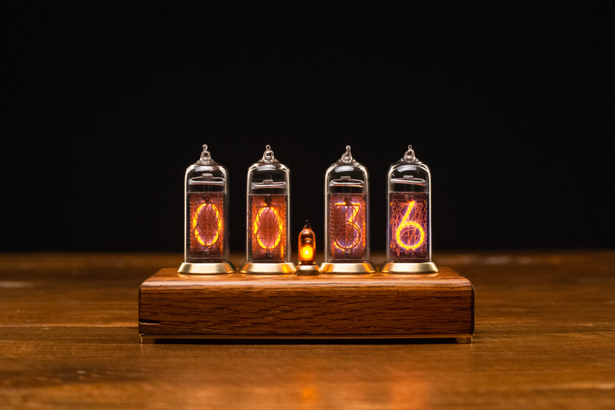 In-14 Nixie Tubes Clock - I Give Cool Gifts