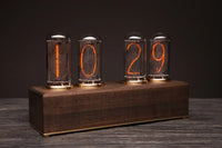 Nixie Tube Clock with Easy Replaceable IN-18 Nixie Tubes