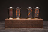 Nixie Tube Clock with Easy Replaceable IN-18 Nixie Tubes